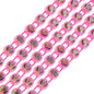 Rhinestone Banding 1yds, Ss12 Pink Casing