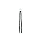 Rondelle 2 Strand 7in (apx58pcs) 6x8mm Opaque Black