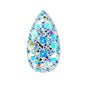 16x30mm Crystal AbGummy SpikeDrop