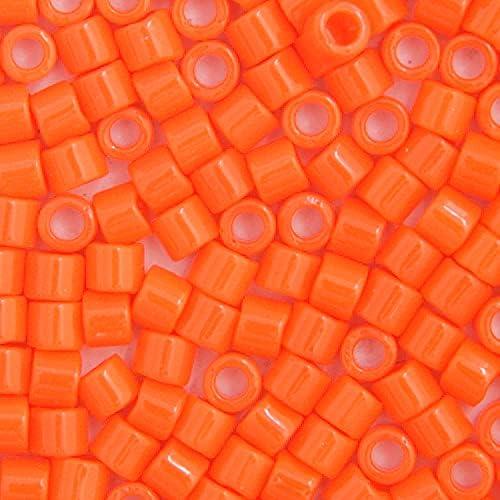 Delica 10/0    - Orange Opaque 5.2g