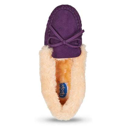 Women’s Melani Moccasin Faux Suede Slippers