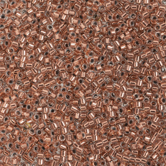 11/0 5.2g vial Copper Crystal Lined (0037V)