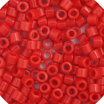 15/0 delica Rd Red opaque 5.2g (0723V)