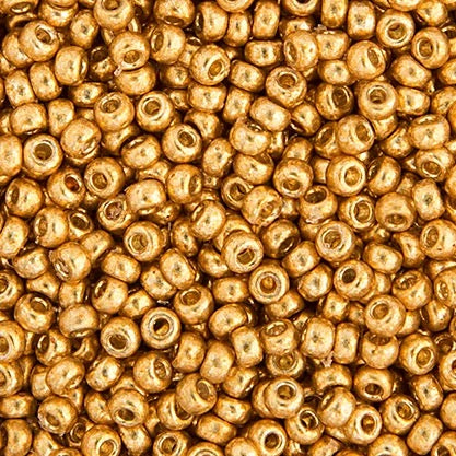 Gold Galvanized Duracoat 11/0