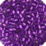 11/0 RD Magenta Silver Lined Dyed 5.2 g (1345V)
