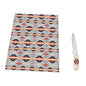 Nu Trendz cutting board with stainless steel knife