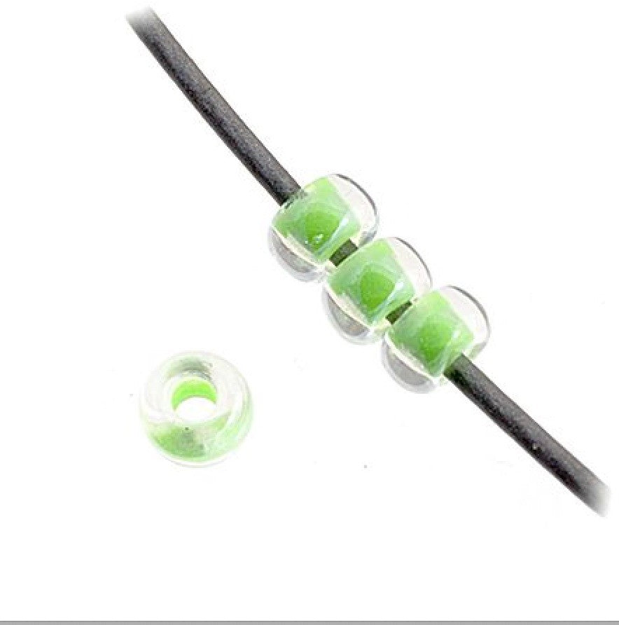 11/0 apx.22g Lime Green Luminous Neon C/L  (1120V)