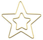 Metal Shapes Star 2pcs 50mm/110mm Iron