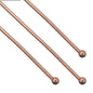 Ball pins Rose Gold 2inch 22 gauge 50/pk