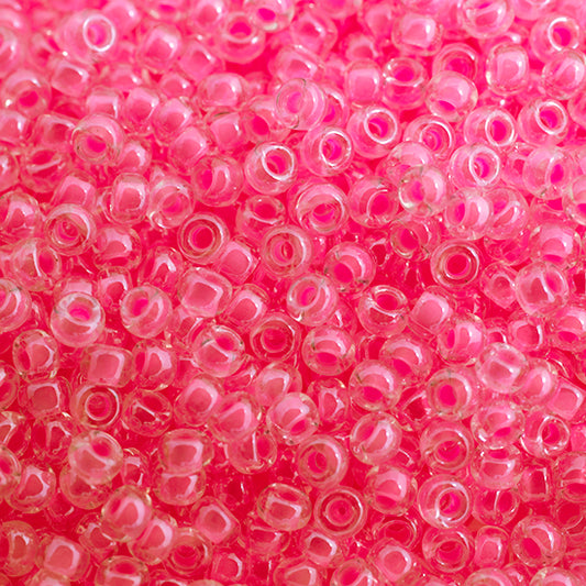 11/0 Pink Luminous neon c/L (4299V)
