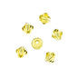 Bicone 2Strand 7in (apx96pcs) 4mm Transparent Yellow