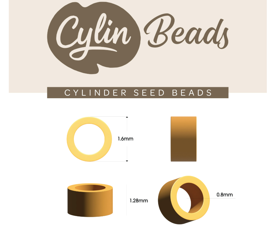 Cylin Bead 11/0 approx.23g Hank Glow in Dark - Turquoise (1152H)