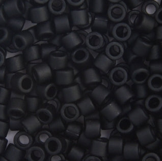 Delica 15/0 RD Black Matte 5.2g (0310V)