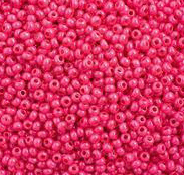 10/0 Intense Rose Czech Seed Bead