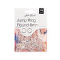Must Have Findings - Jump Ring Round 8mm Silver 118pcs