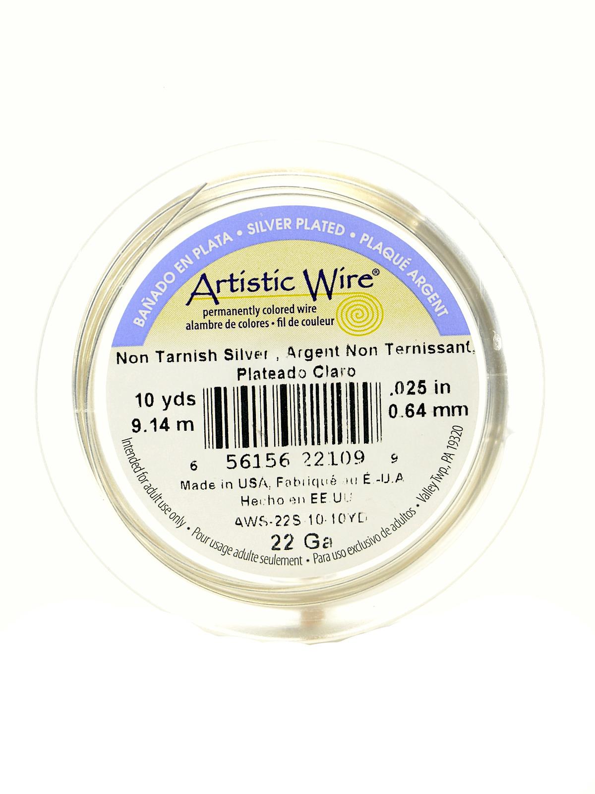 Artistic Wire 22-Gauge Tarnish Resistant Silver Wire