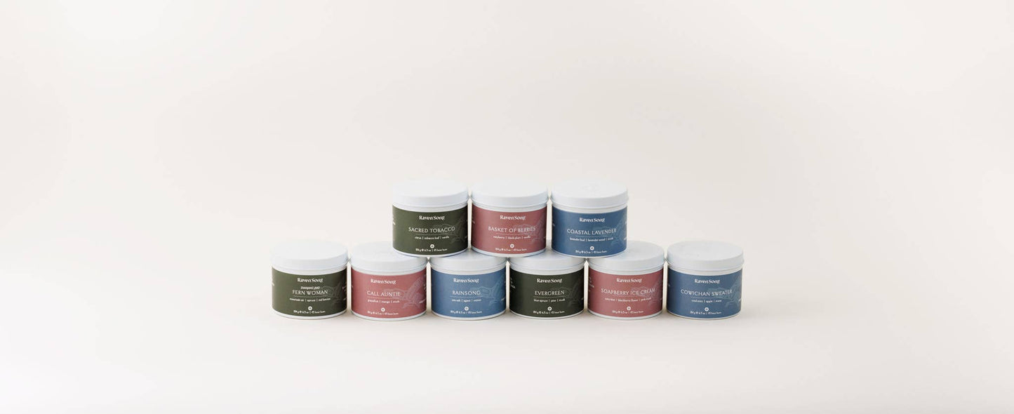 Sacred Smudge Candle | Sage + Cedar + Tobacco Leaf