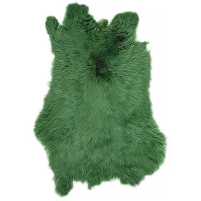 Rabbit fur skin - medium 11x15inch