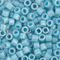 Delica 10/0  Light Aqua Opaque Glazed Luster (0217V)