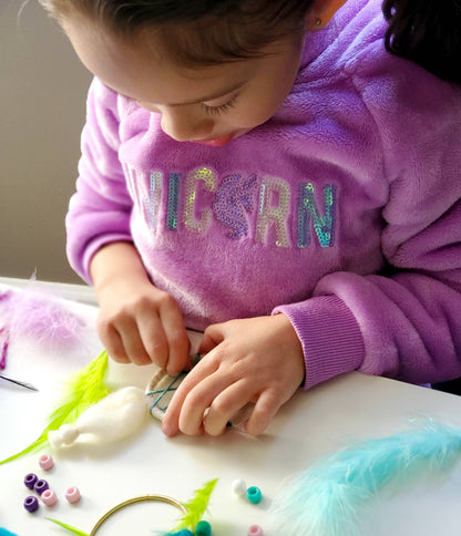 Dream Catcher 2.5" Kids Kit - Naturals