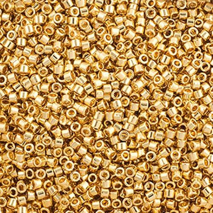 11/0 3.3g vial Gold 24kt AB Plated (0031V)