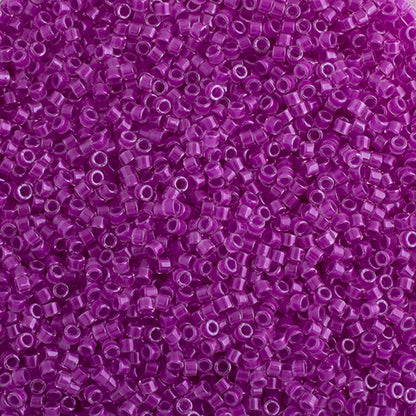 11/0 Delica Plum Crazy Luminous Neon Color 5.2g (2038V)