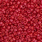 22gms 11/0 in Red Opaque Luster (0426V)