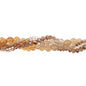 27290100-52 Twisted Bead Strands Amber Glow