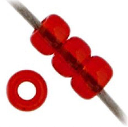 11/0 apx.22g Red Orange Transparent (0140V)