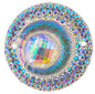 20mm Round Crystal Ab Peacock