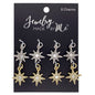 Star Charms with Rhinestone 8pc