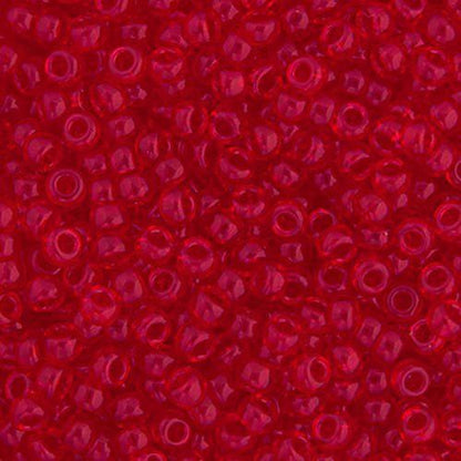 11/0 apx.22g Red Orange Transparent (0140V)