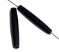 HAIRBONEPIPES OVAL BLACK 1.5" Worked on Bone