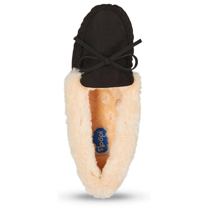 Women’s Melani Moccasin Faux Suede Slippers