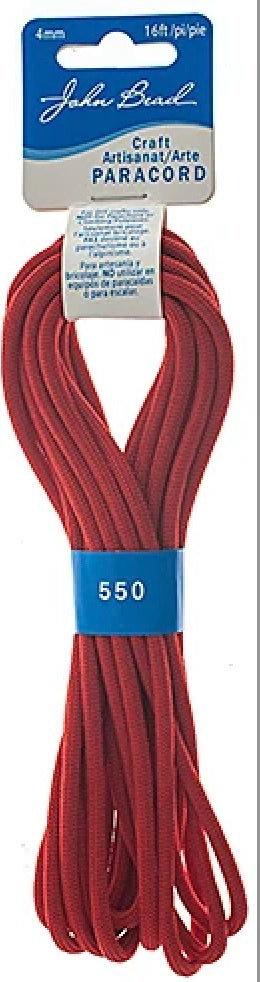 Craft Paracord (16ft) 4 different colors