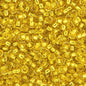 11/0 apx.22g Yellow Silver Lined (0006V)