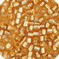 Miyuki 15/0 Delica Seed Beads Rd Silver lined 5.2gms (0042V)