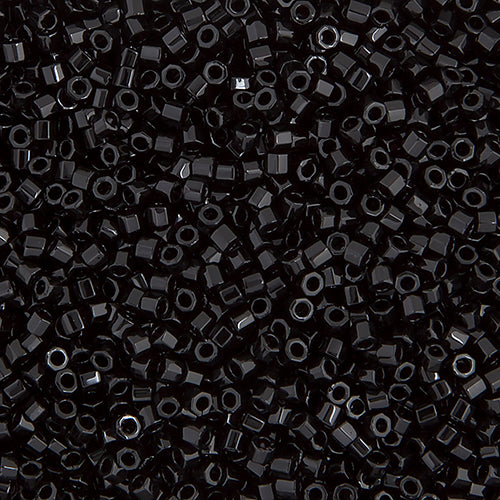11/0 5.2g vial Black Opaque (0010V)