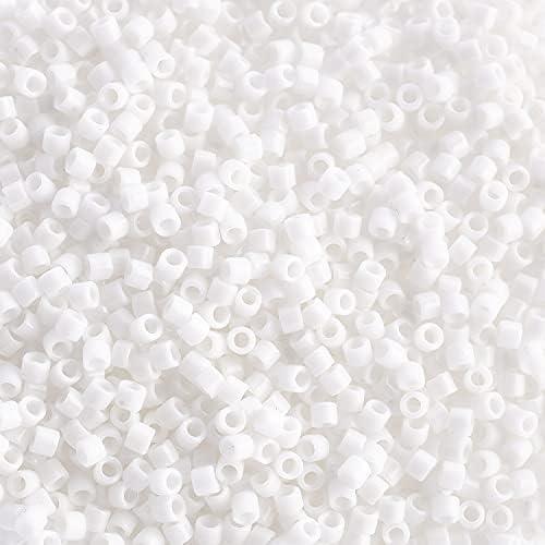 Delica Chalk White Opaque 10/0 5.2g (0200V)