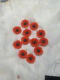 resin poppy (12pk)