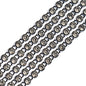 Rhinestone Banding 1yd 1row ss8 Black Casing/ Crystal