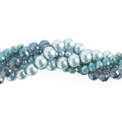 27290100-40 Twisted Bead Strands Succulent