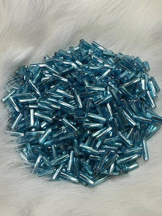 #2 - 6mm twisted blue turquoise