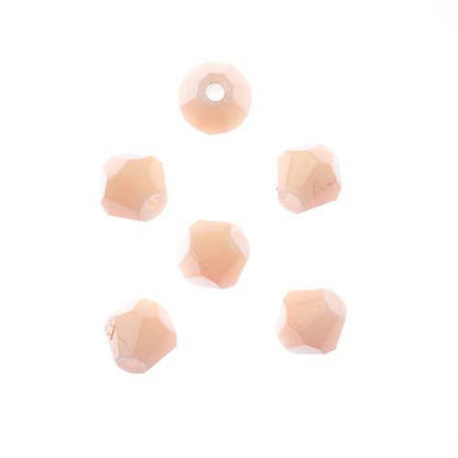 (8mm) Opaque Cream Bicone Crystal (27290111-11)