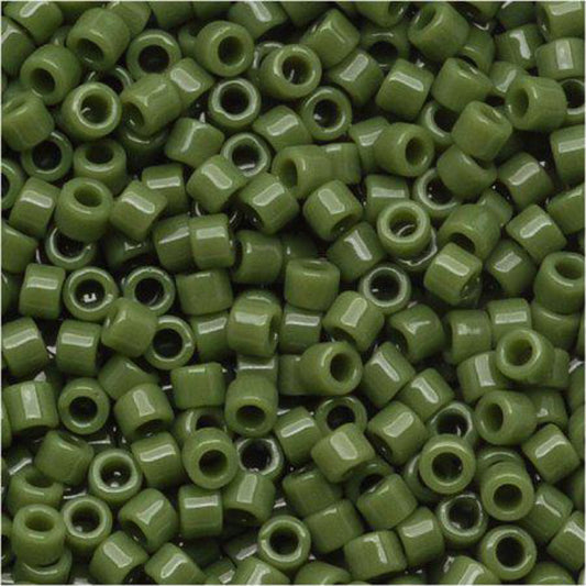 11/0 'Opaque Avocado' Green 5.2 grams (1135V)