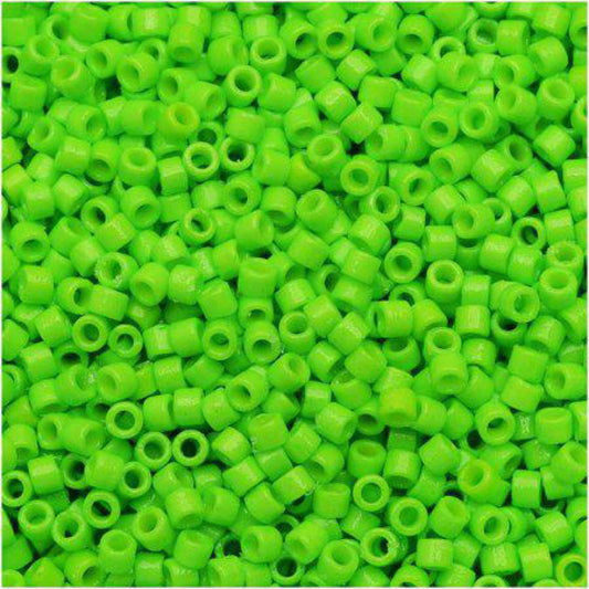 11/0 5.2g Vial Duracoat Opaque Dyed Neon Green (2121V)