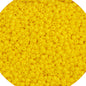 Czech Glass Seed Beads 10/0 Opaque Gold Yellow