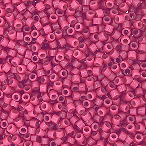 11/0 Delica  Duracoat Opaque Dyed Antique Rose 5.2g (2118V)