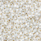 11/0 apx.22g White Opal Silver Lined (0551V)
