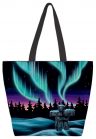 Sky Dance Inukshuk large tote- Amy Keller-Rempp